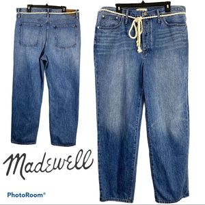MADEWELL DENIM The Dad Jeans Size 32